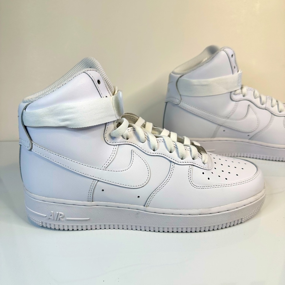 Nike Air Force 1 High 07 ‘Triple White’, Size 10.5, Brand New